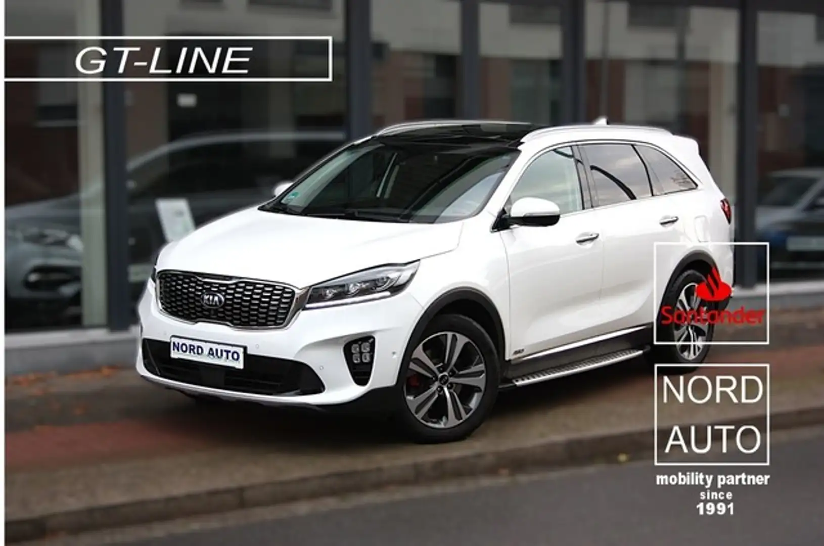 Kia Sorento 2.2 GT-LINE Leder/Navi/Kam/Pano/HaedUp Blanc - 1