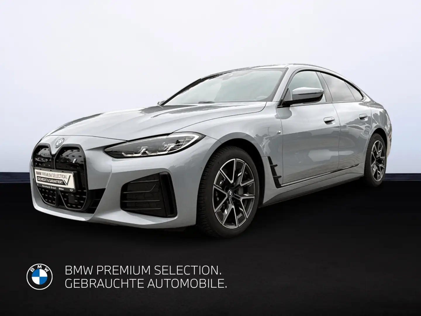 BMW i4 eDrive35 M Sport Glasdach HIFI DAB Gris - 2