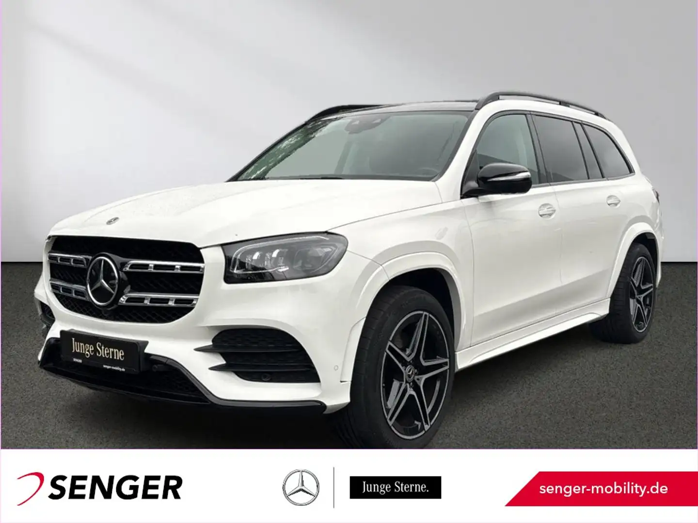 Mercedes-Benz GLS 400 d 4M AMG Airmatic Pano Multibeam-LED AHK Weiß - 1