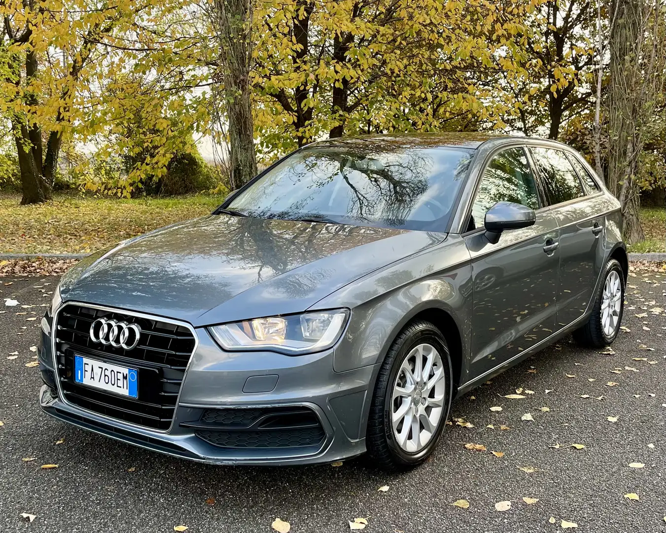 Audi A3 Sportback 1.6 tdi Admired 110cv S-tronic E6 Grigio - 1