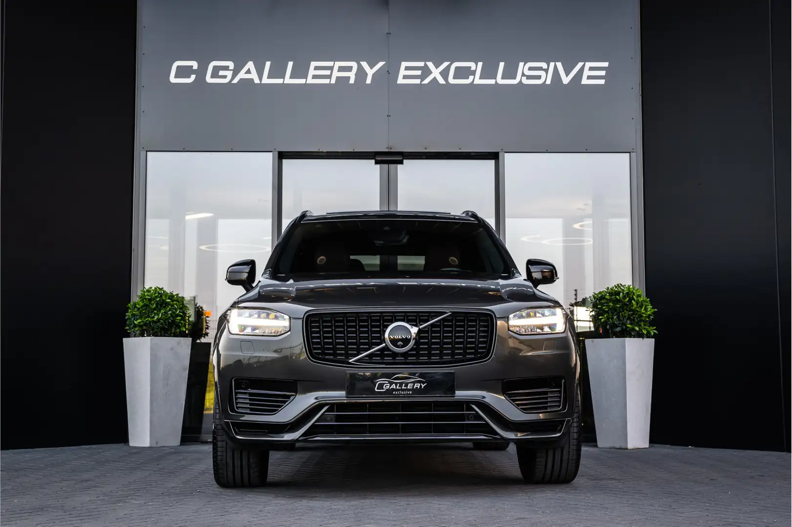 Volvo XC90 2.0 T8 Recharge AWD R-Design 7p Incl. BTW | Panora Gris - 2