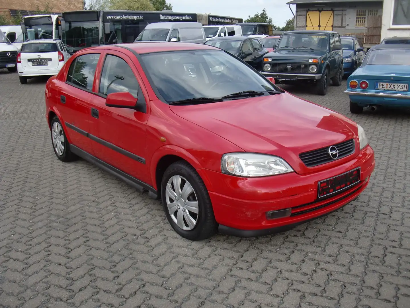 Opel Astra **TÜV NEU**KLIMA** Rot - 1