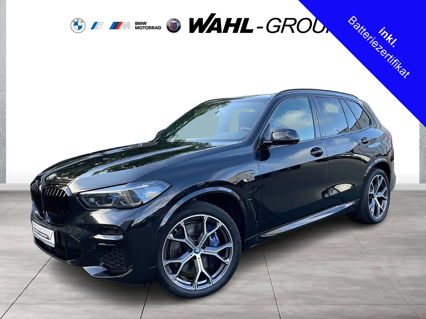 BMW X5 xDrive45e M SPORT HEAD-UP LASER NAVI PANO KEYLESS Noir - 1