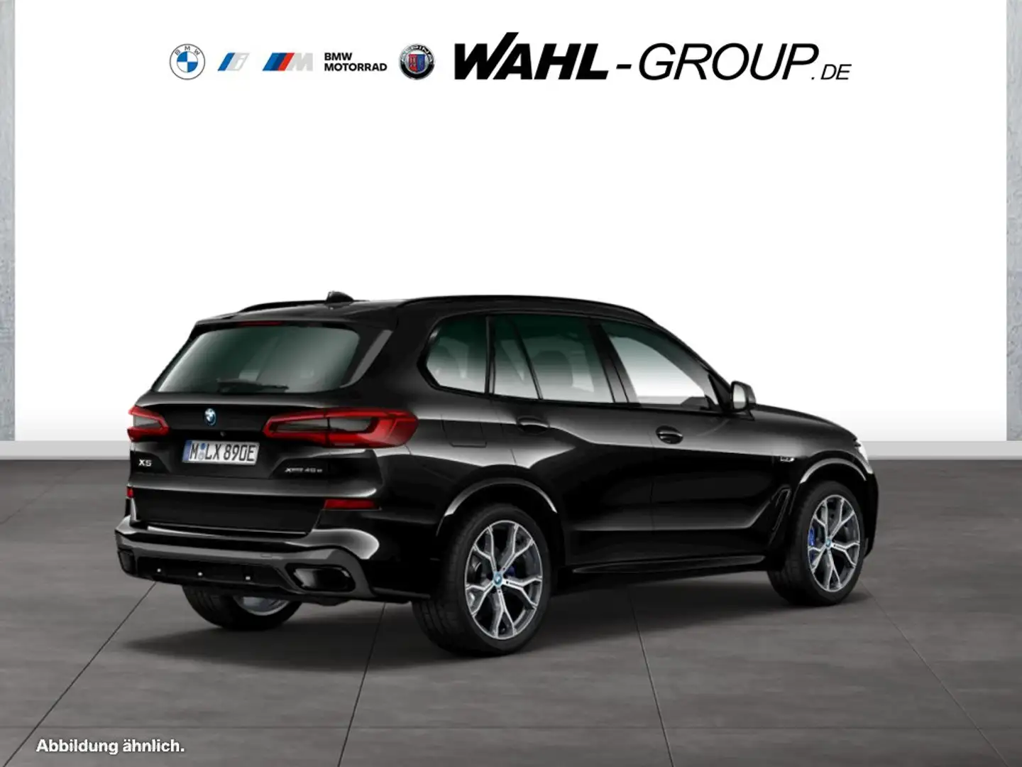 BMW X5 xDrive45e M SPORT HEAD-UP LASER NAVI PANO KEYLESS Schwarz - 2