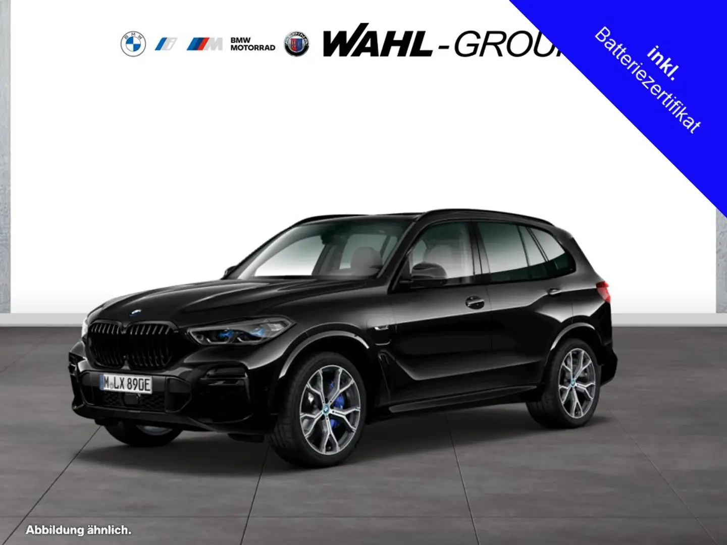 BMW X5 xDrive45e M SPORT HEAD-UP LASER NAVI PANO KEYLESS Schwarz - 1