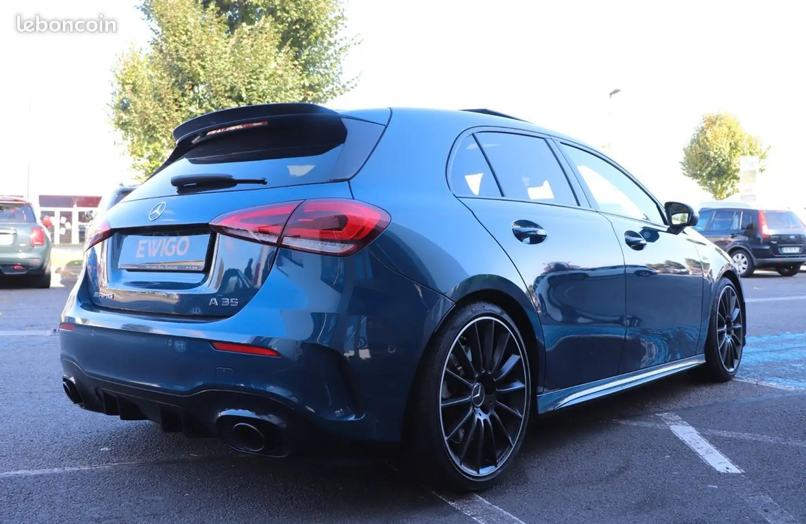 Mercedes-Benz A 35 AMG 2.0 35 amg 306ch 4matic speedshift 7g-dct toit ouvrant siege sport Gris - 2