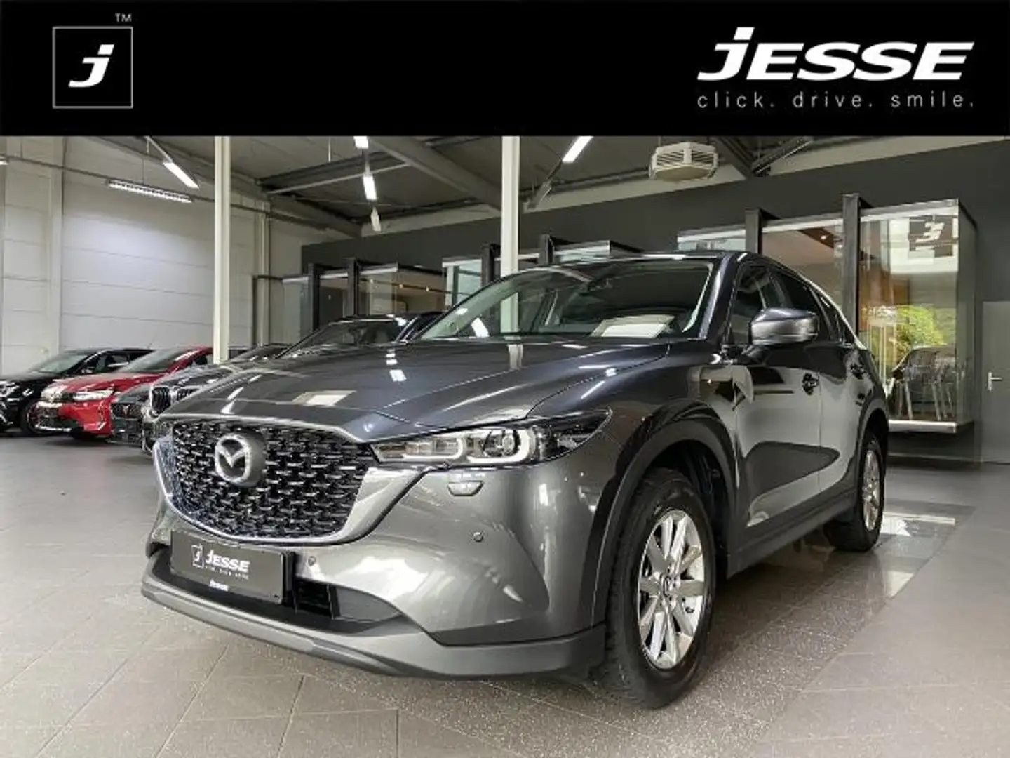 Mazda CX-5 2.5 Exclusive-Line LED Temp Navi R.Cam Gris - 1