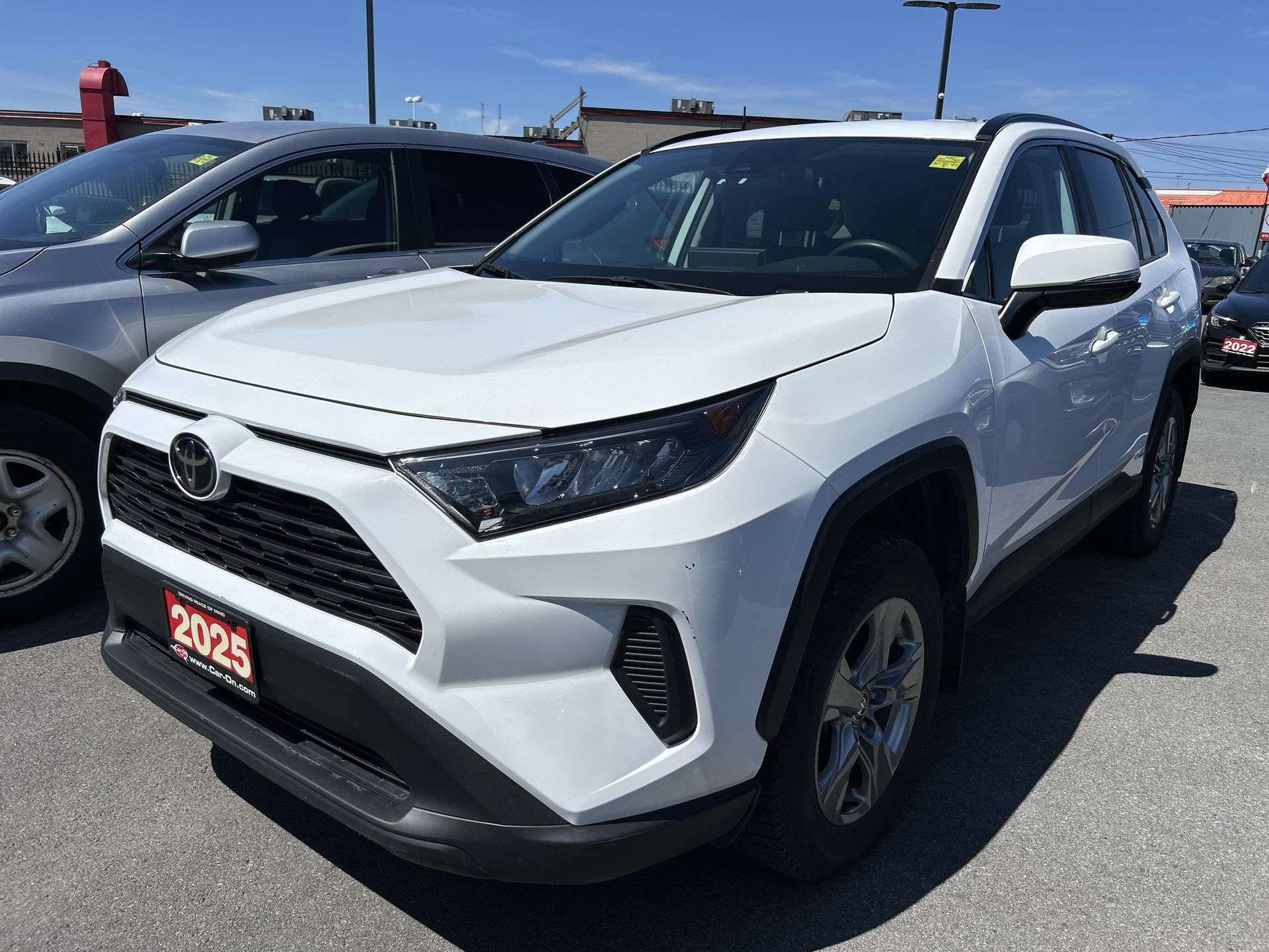 White 2025 Toyota RAV4 Hybrid SUV / Crossover All-Wheel Drive Automatic