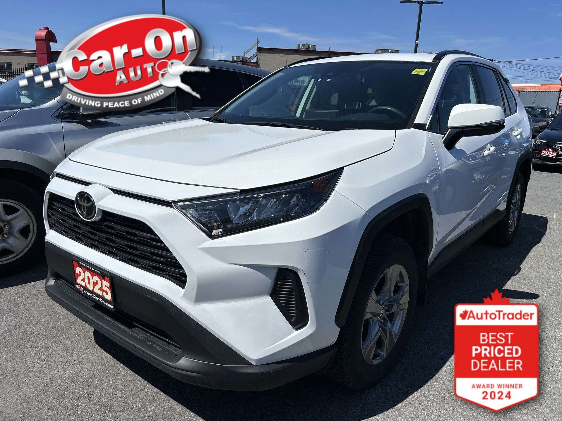 White 2025 Toyota RAV4 Hybrid SUV / Crossover All-Wheel Drive Automatic