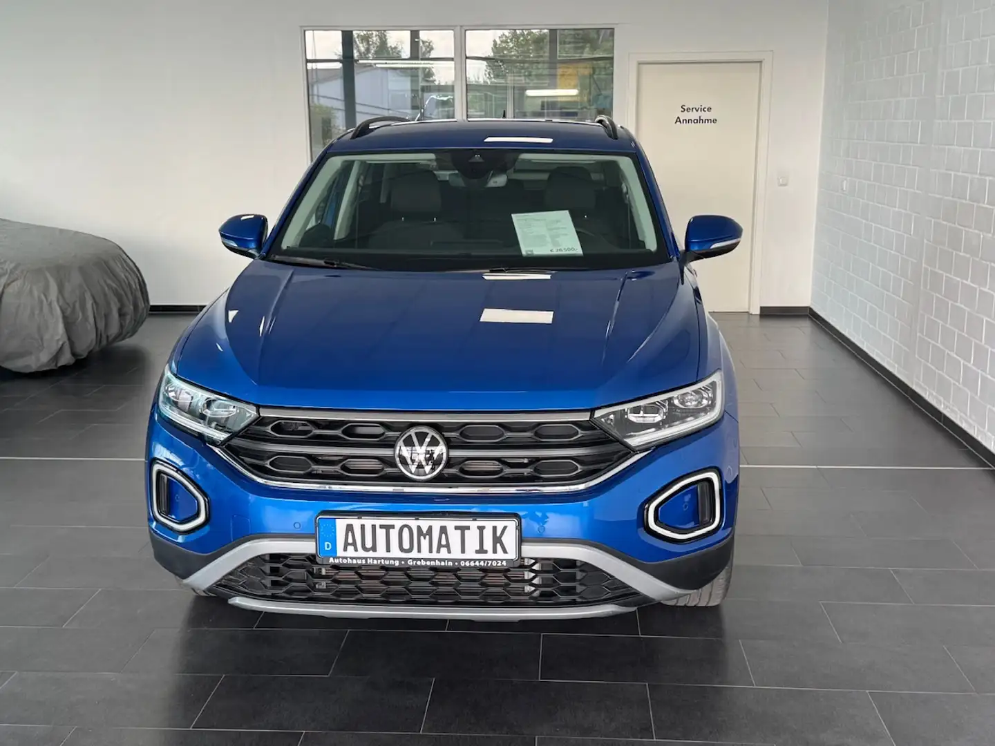 Volkswagen T-Roc 1.5 TSI  Life, DSG, PDC, CarPlay-Navi ,Klimaa., Bleu - 2
