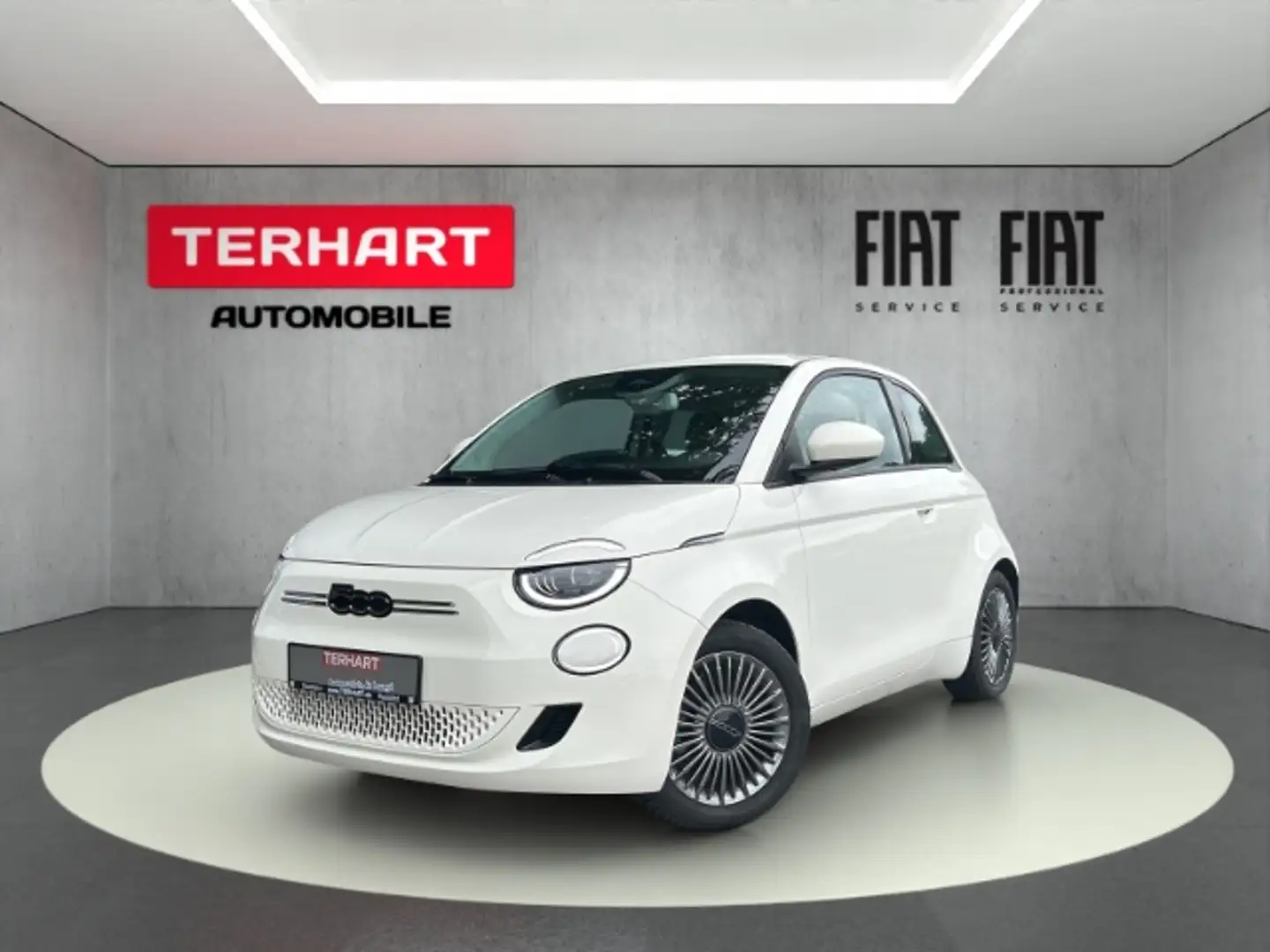 Fiat 500e Icon/Navi/LED/Tempomat/Rückfahrkamera Weiß - 1