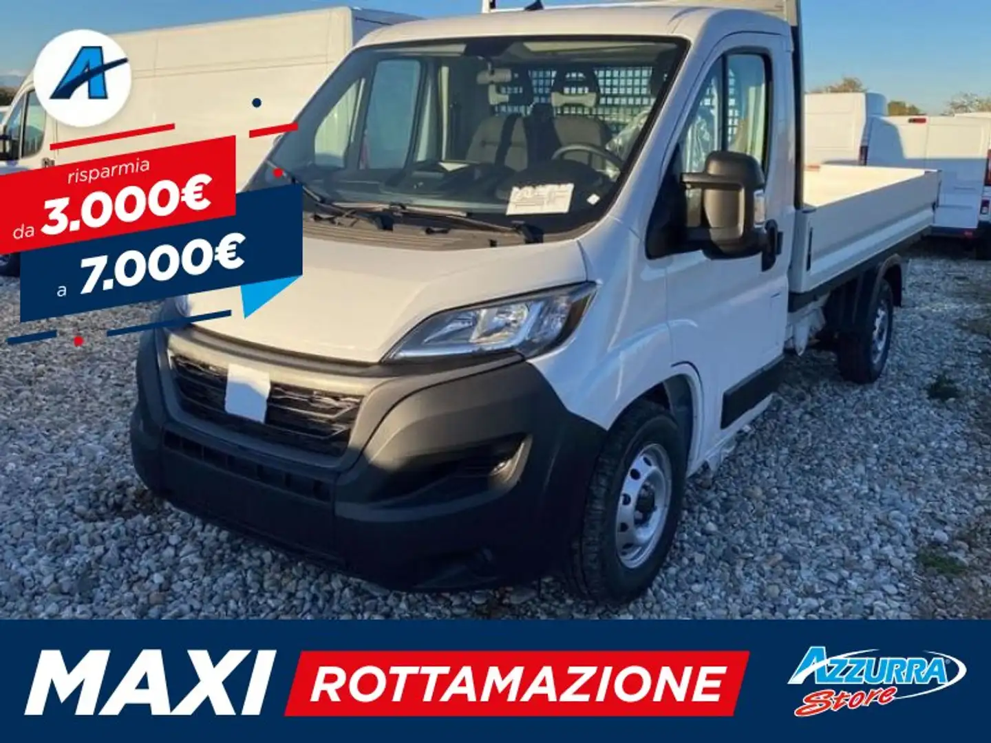 Fiat Ducato maxi 35 MH1 2.2 mjt3 140cv carro serie 9 Bianco - 1