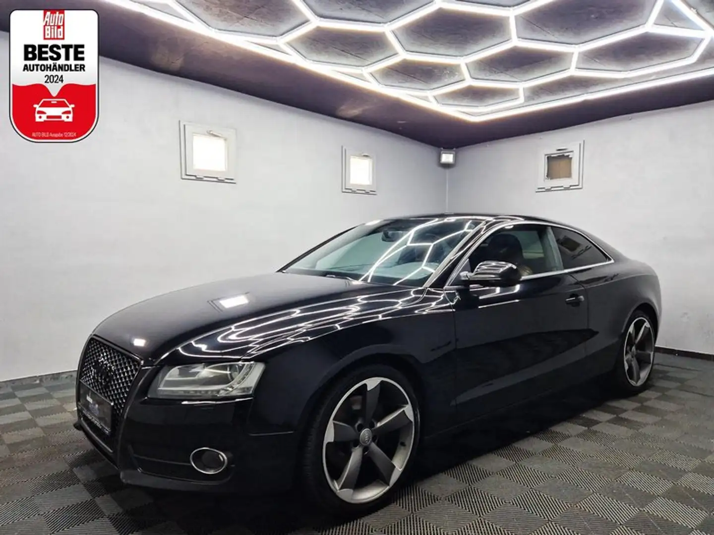 Audi A5 Coupe 2.7 TDI| AUTOM.|19ZOLL|SHZ|XENON Zwart - 1