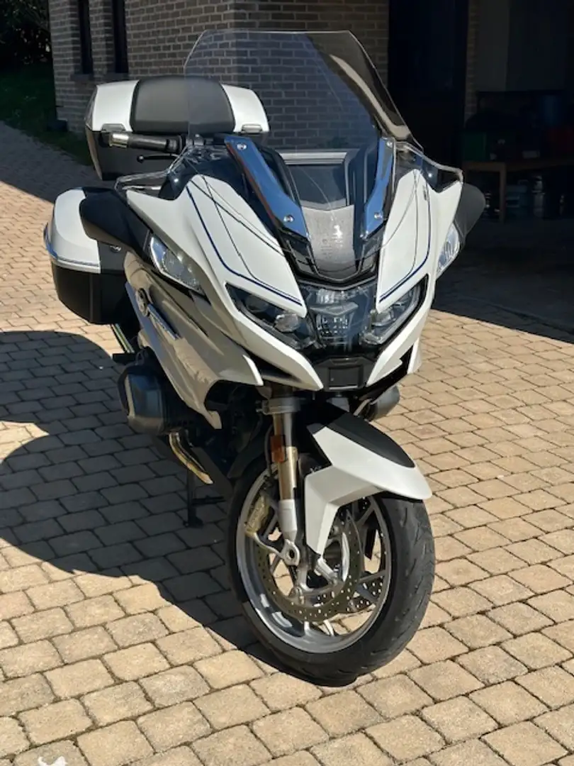 BMW R 1250 RT Option 719 Mineral white metallic Blanc - 2