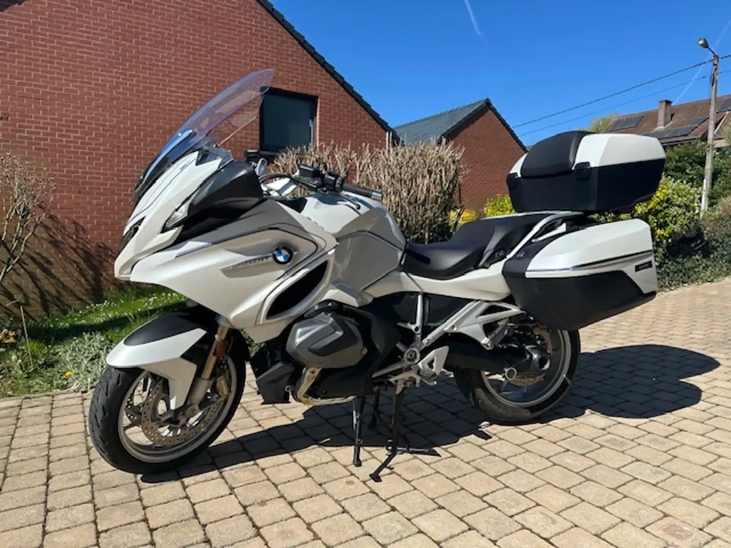 BMW R 1250 RT Option 719 Mineral white metallic Blanc - 1