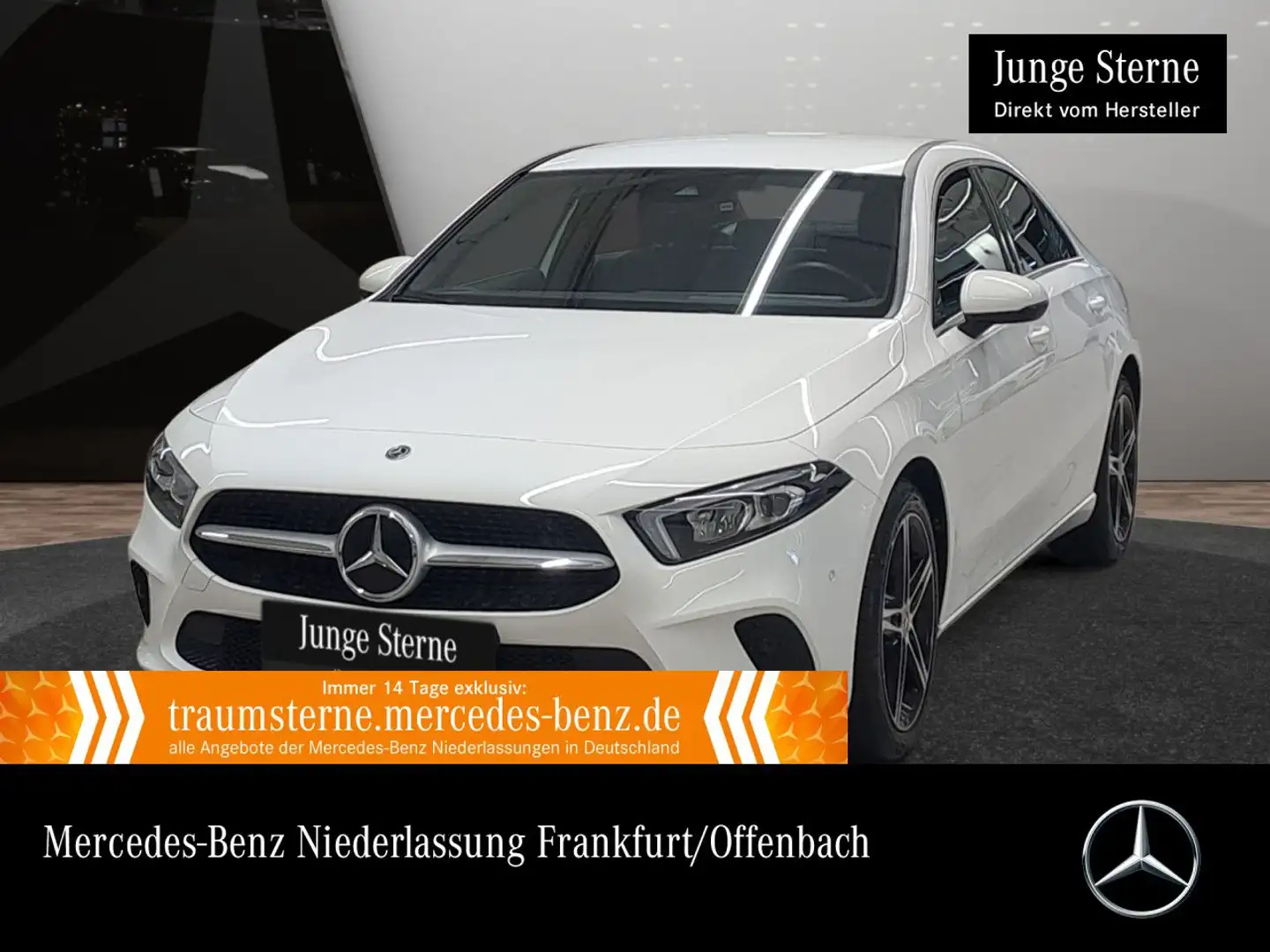 Mercedes-Benz A 180 d Lim PROGRESSIVE+AHK+LED+KAMERA Weiß - 1