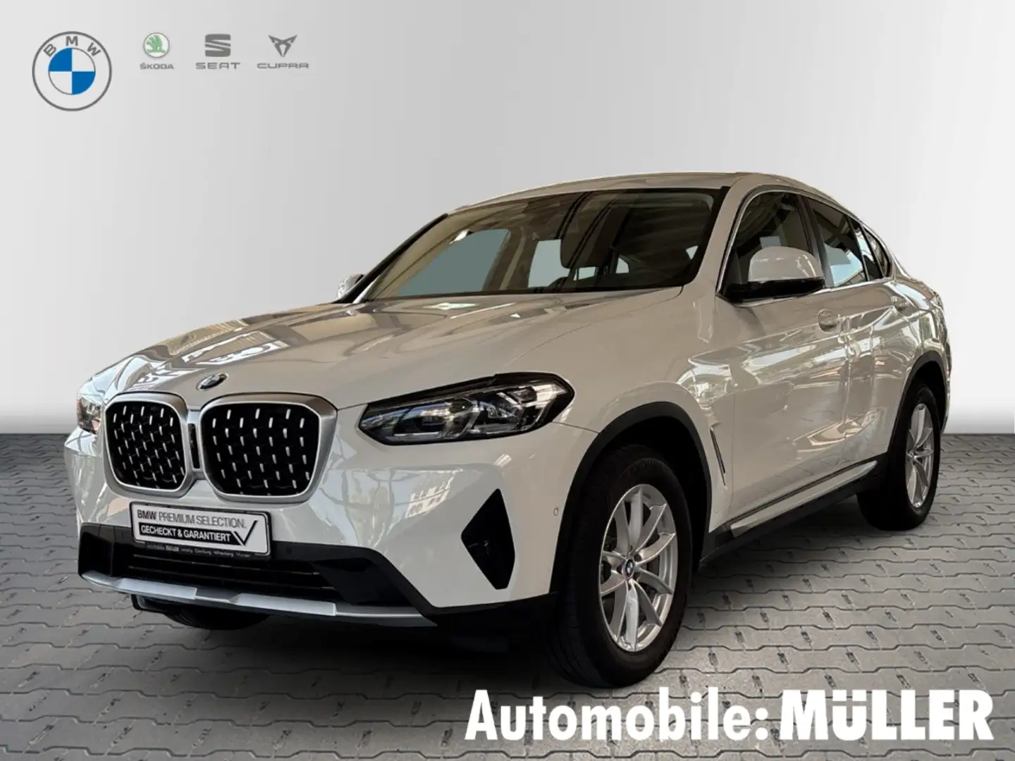 BMW X4 20i Park-Assistent Navi Leder Soundsystem LED Kurv Blanco - 1
