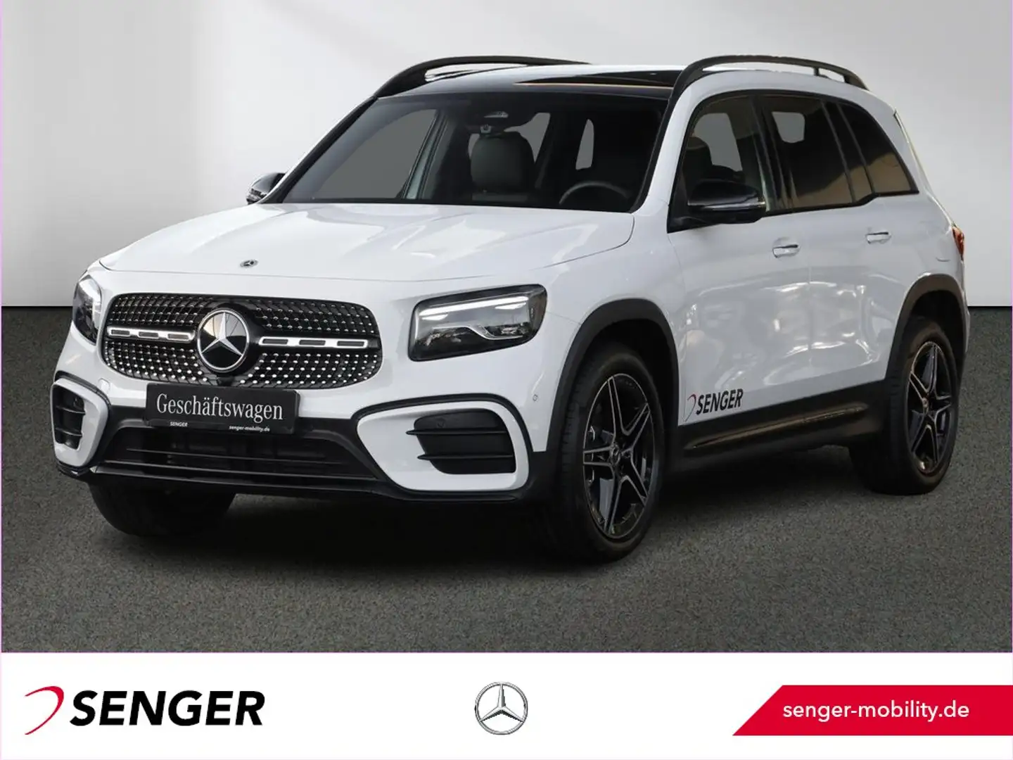 Mercedes-Benz GLB 220 d 4M AMG Multibeam Panorama AHK 360°-K. Weiß - 1