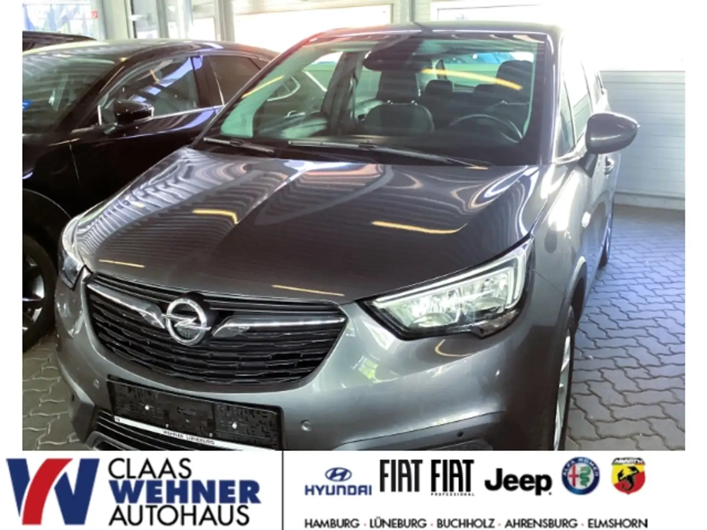 Opel Crossland X Edition 1.2 Turbo EU6d Sicht-Paket & Komfort-Pak Grijs - 1