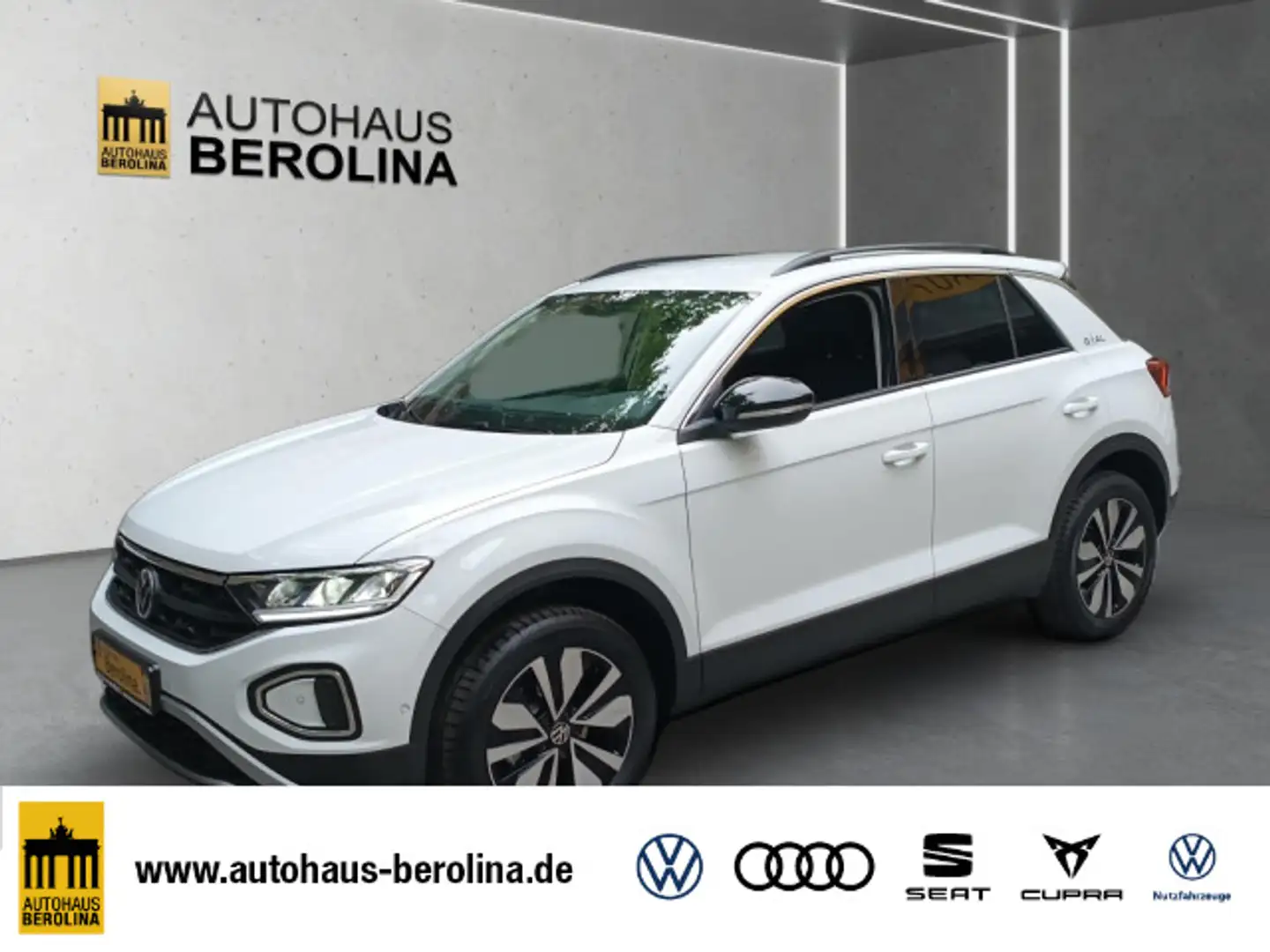 Volkswagen T-Roc T-ROC 1.0 TSI Goal *R-KAM*17"*ACC*SHZ* Wit - 1