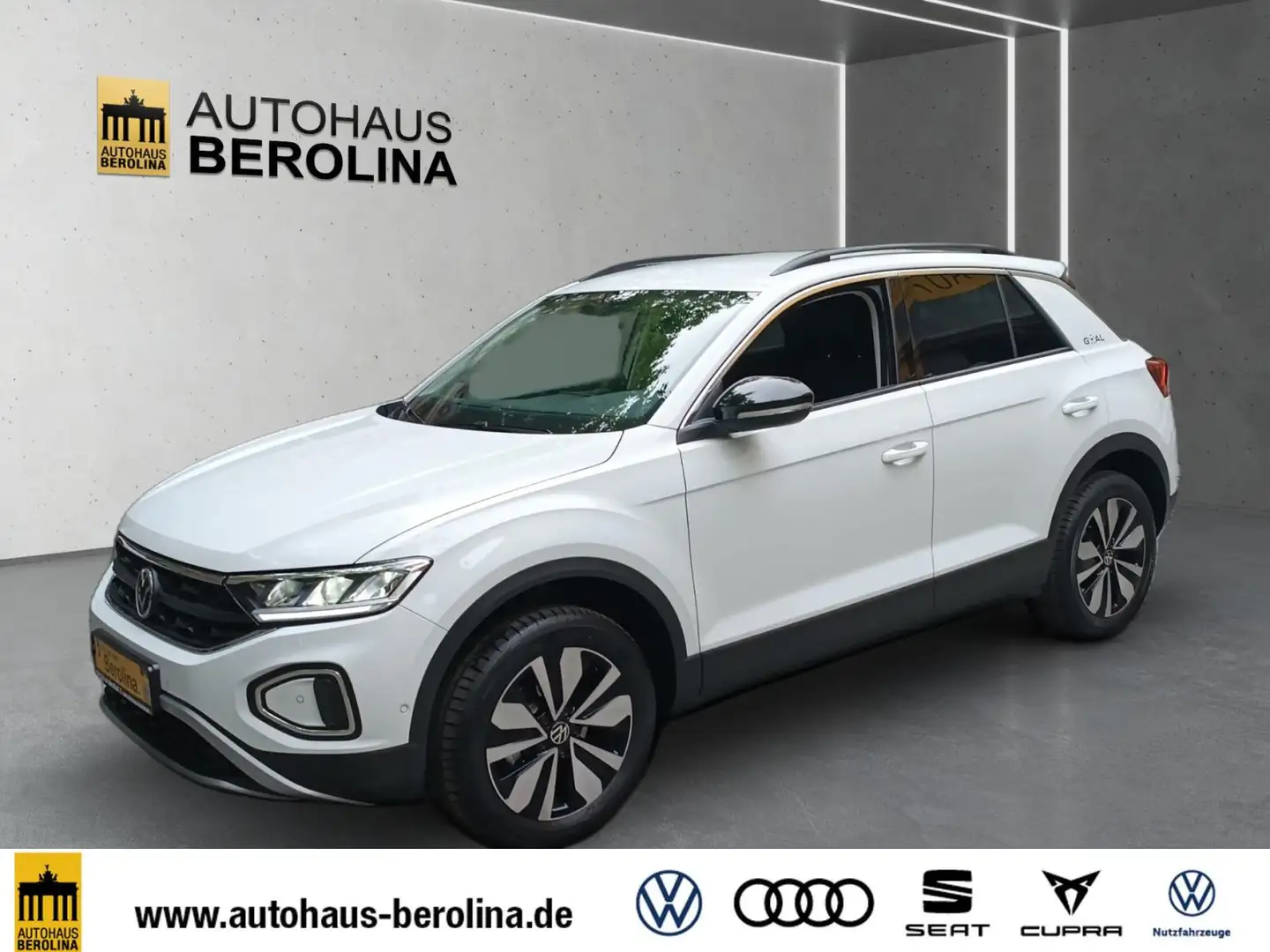 Volkswagen T-Roc T-ROC 1.0 TSI Goal *R-KAM*17"*ACC*SHZ* Weiß - 2