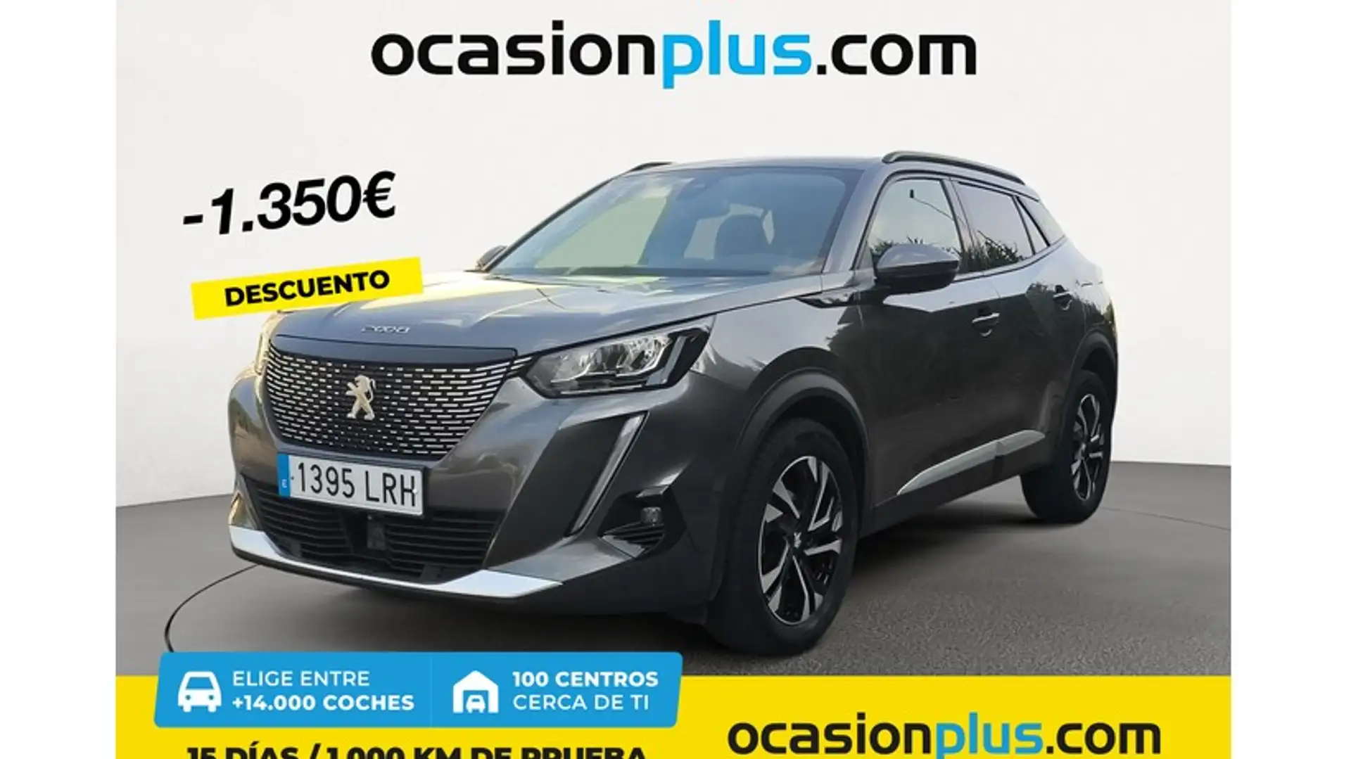 Peugeot 2008 1.2 PureTech S&S Allure Pack 130 Gris - 1