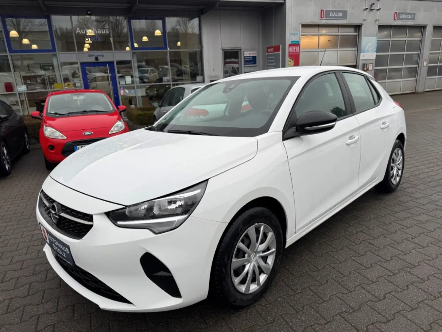 Opel Corsa F Edition Apple CarPlay Android Auto Musikstreamin Weiß - 1