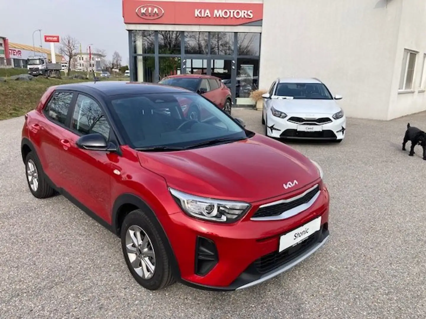 Kia Stonic 1,0 TGDI GPF ISG Titan Rot - 2