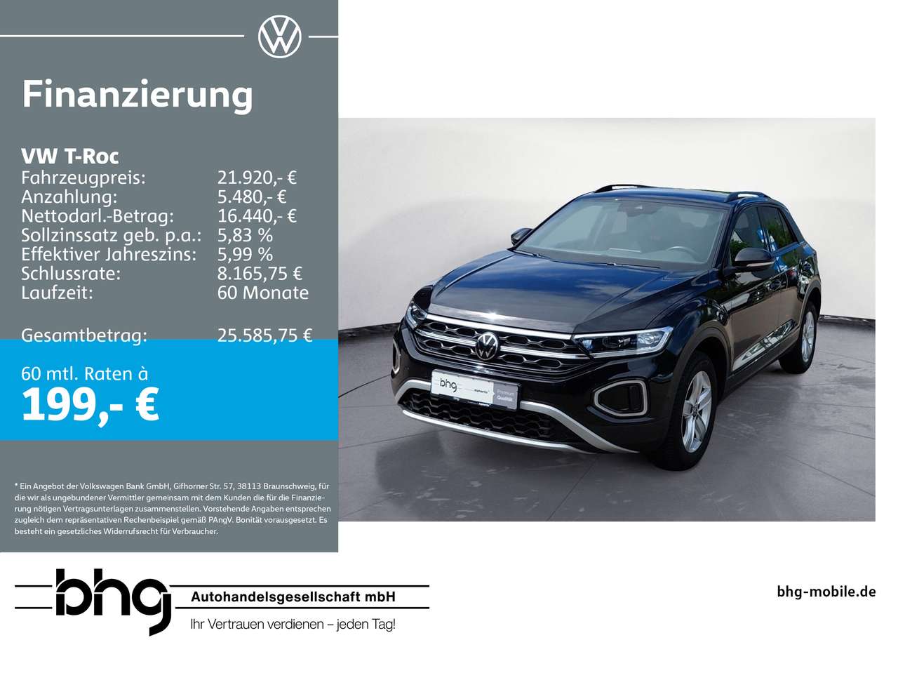 Volkswagen T-Roc 2022 — Style 1,5 TSI OPF DSG