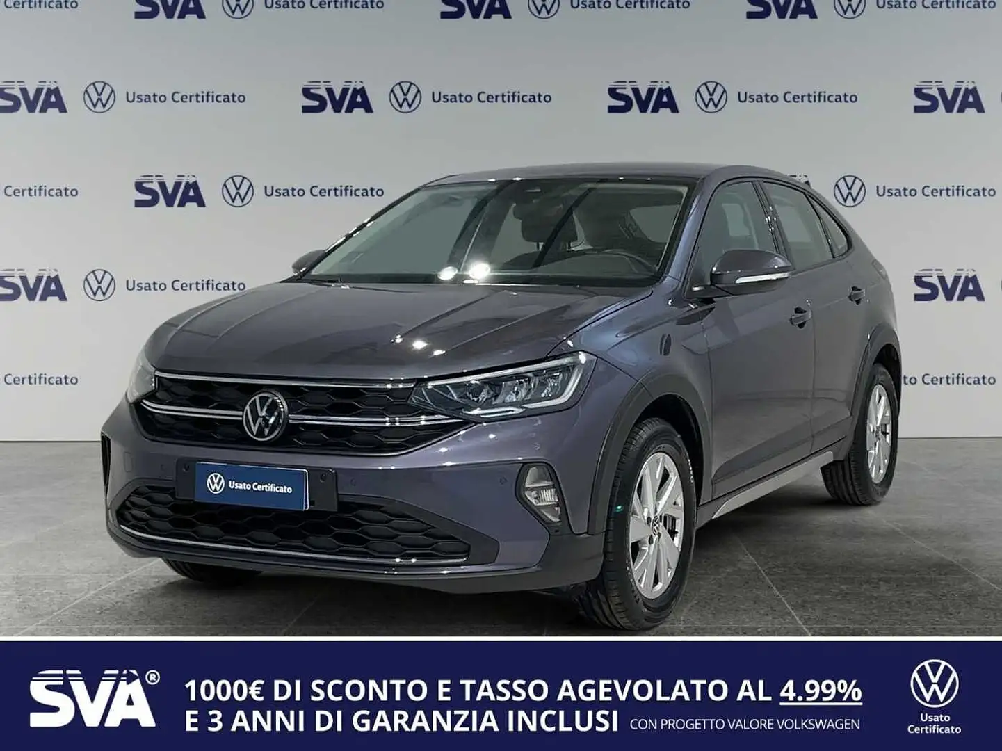 Volkswagen Taigo 1.0TSI 110CV Life - NEOPATENTATI/IVA ESPOSTA Grigio - 1