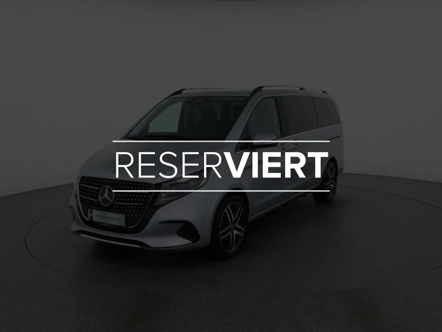 Mercedes-Benz V 250 d 4MATIC AVANTGARDE Lang AHK 2,5t 7 Sitze Silber - 1