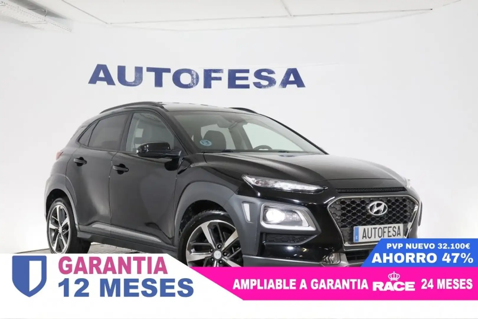 Hyundai KONA TECNO 1.6 4X4 176CV AUTO 5P # TECHO ELE, NAVY, CUE Negro - 2