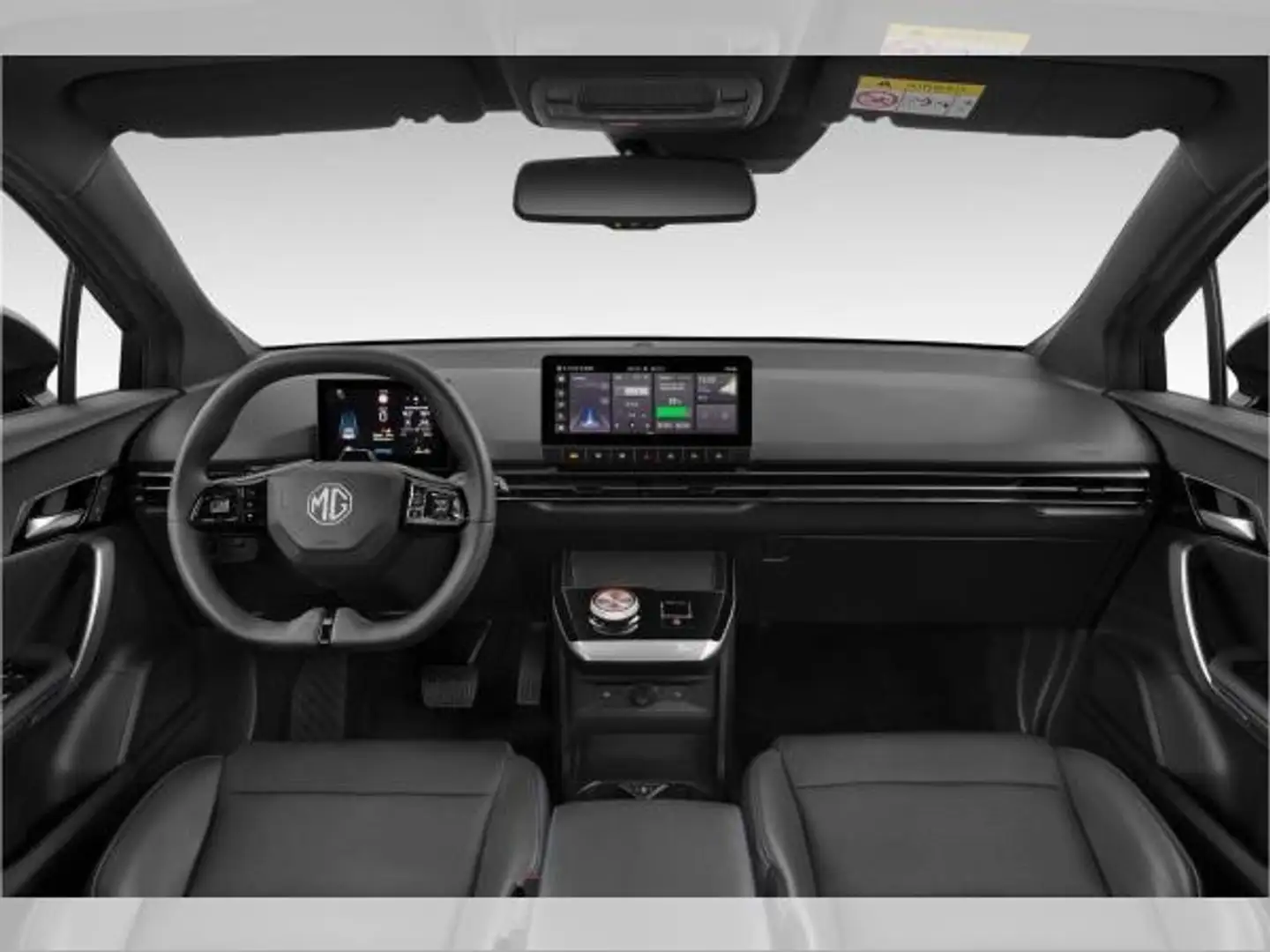 MG MG4 Luxury ⚡Long Rɑnge ⚡- Pebble Black - 64 kWh 450 km Schwarz - 2