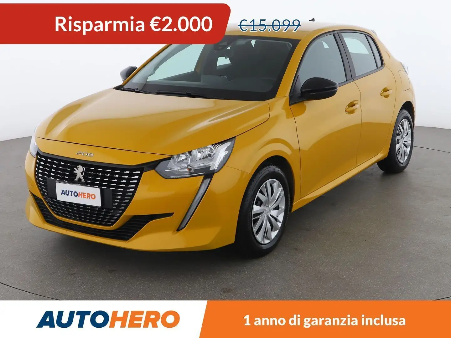 Peugeot 208 1.2 PureTech Active Giallo - 1