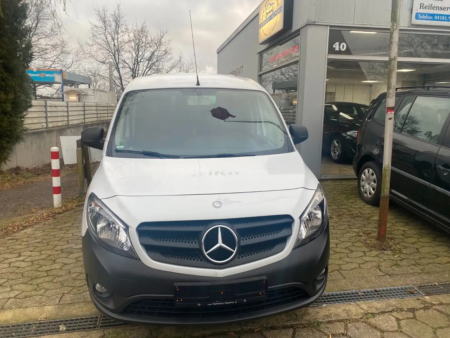 Mercedes-Benz Citan Kasten 109 CDI lang, Klima! Tüv neu! Weiß - 2