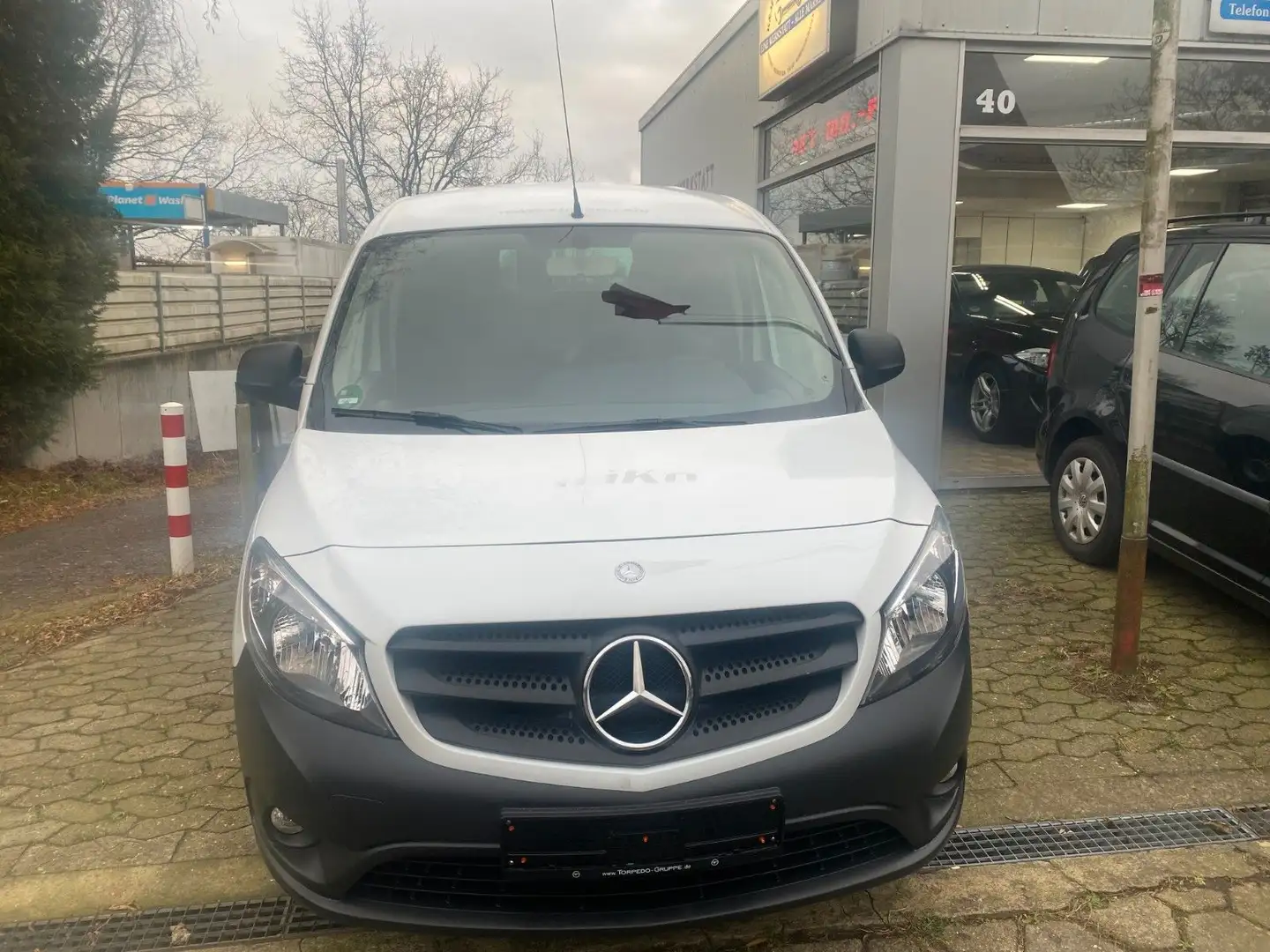 Mercedes-Benz Citan Kasten 109 CDI lang, Klima! Tüv neu! Weiß - 1