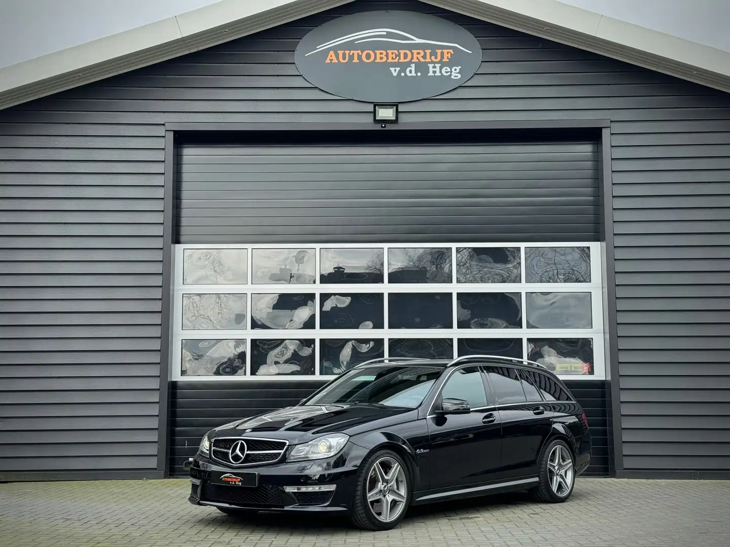 Mercedes-Benz C 63 AMG Estate C63 2eig Org NL uniek! Zwart - 1