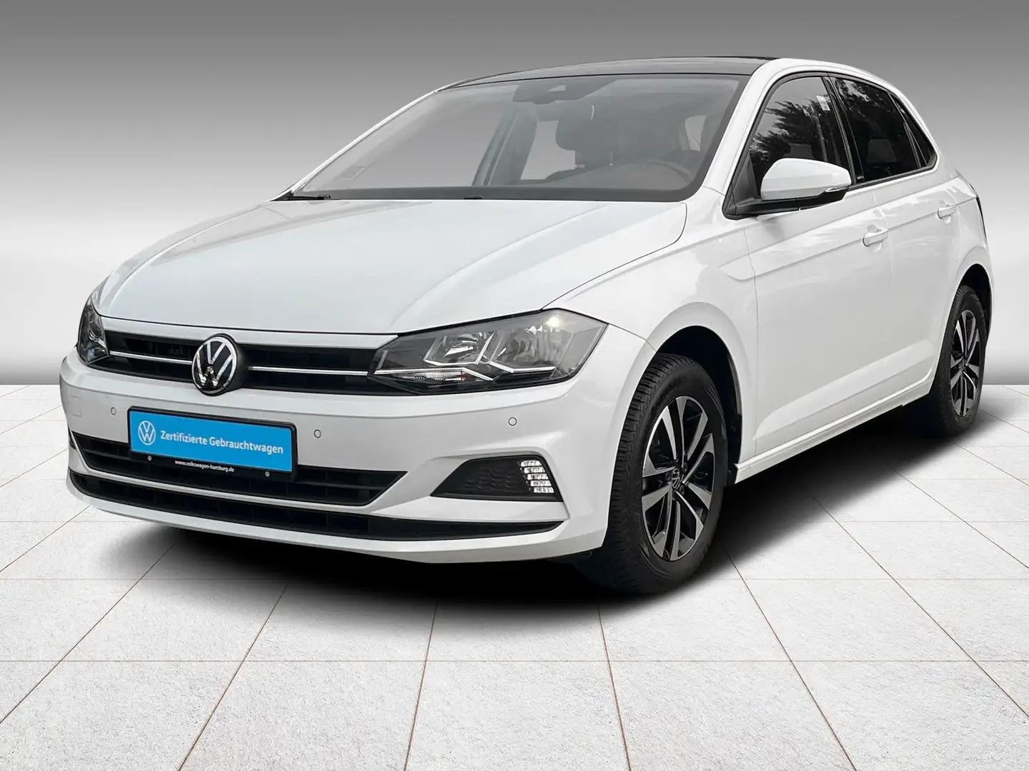 Volkswagen Polo United 1.0 TSI Navi Sitzheizung CarPlay Weiß - 2
