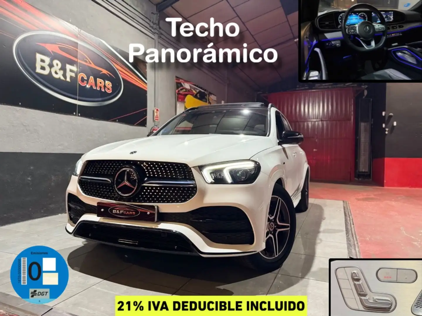 Mercedes-Benz GLE 350 350de 4Matic Aut. Blanco - 1