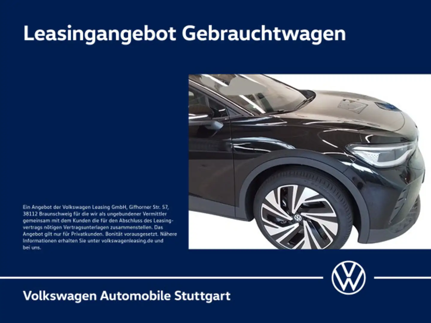 Volkswagen ID.4 Pro Navi Kamera Pano Stdhzg AHK ACC SHZ Schwarz - 2