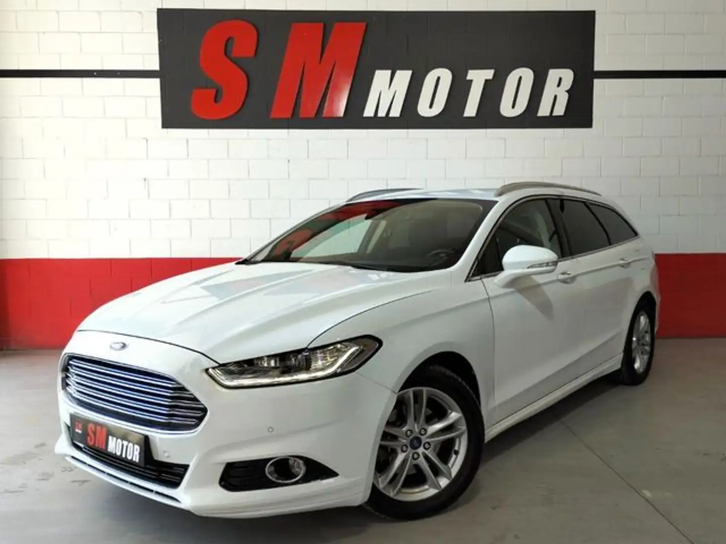 Ford Mondeo 2.0TDCI Titanium AWD 150 Blanc - 1