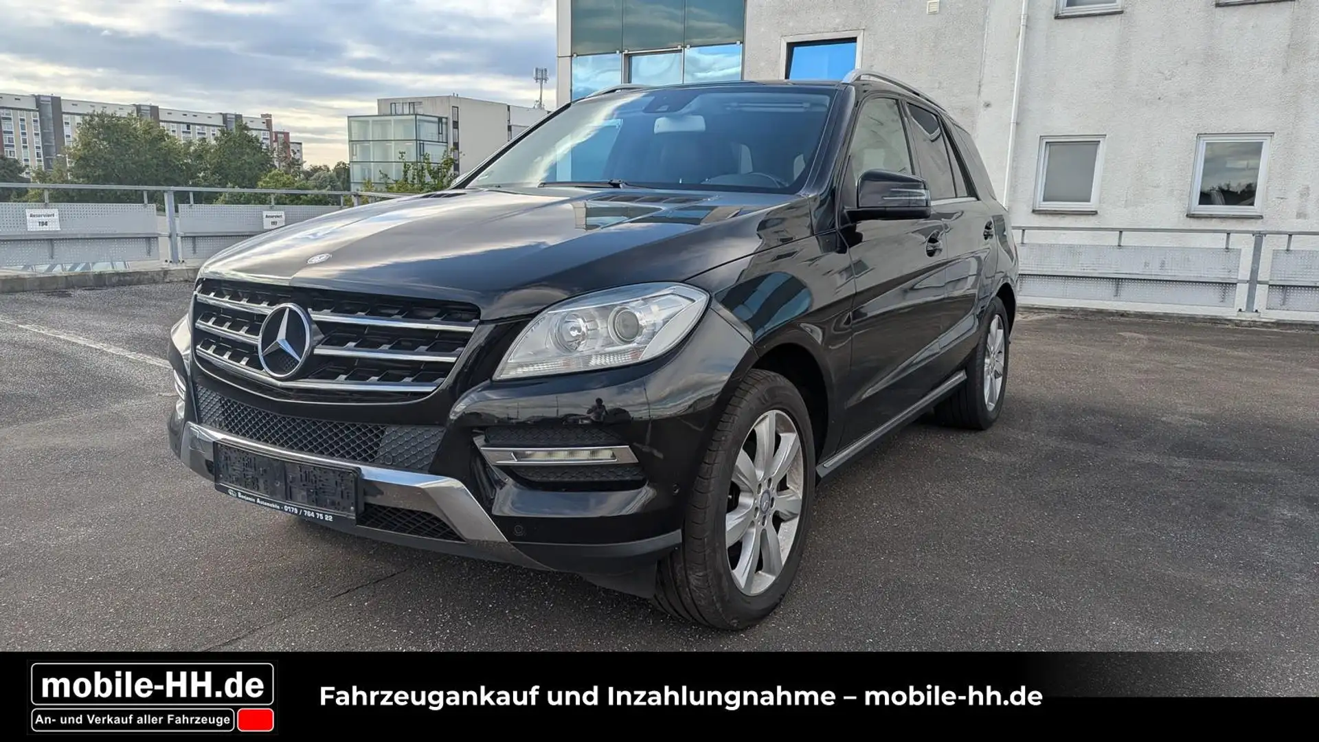 Mercedes-Benz ML 350 CDI BlueTec /SHZ/KAMERA/TOTWINKEL Nero - 1