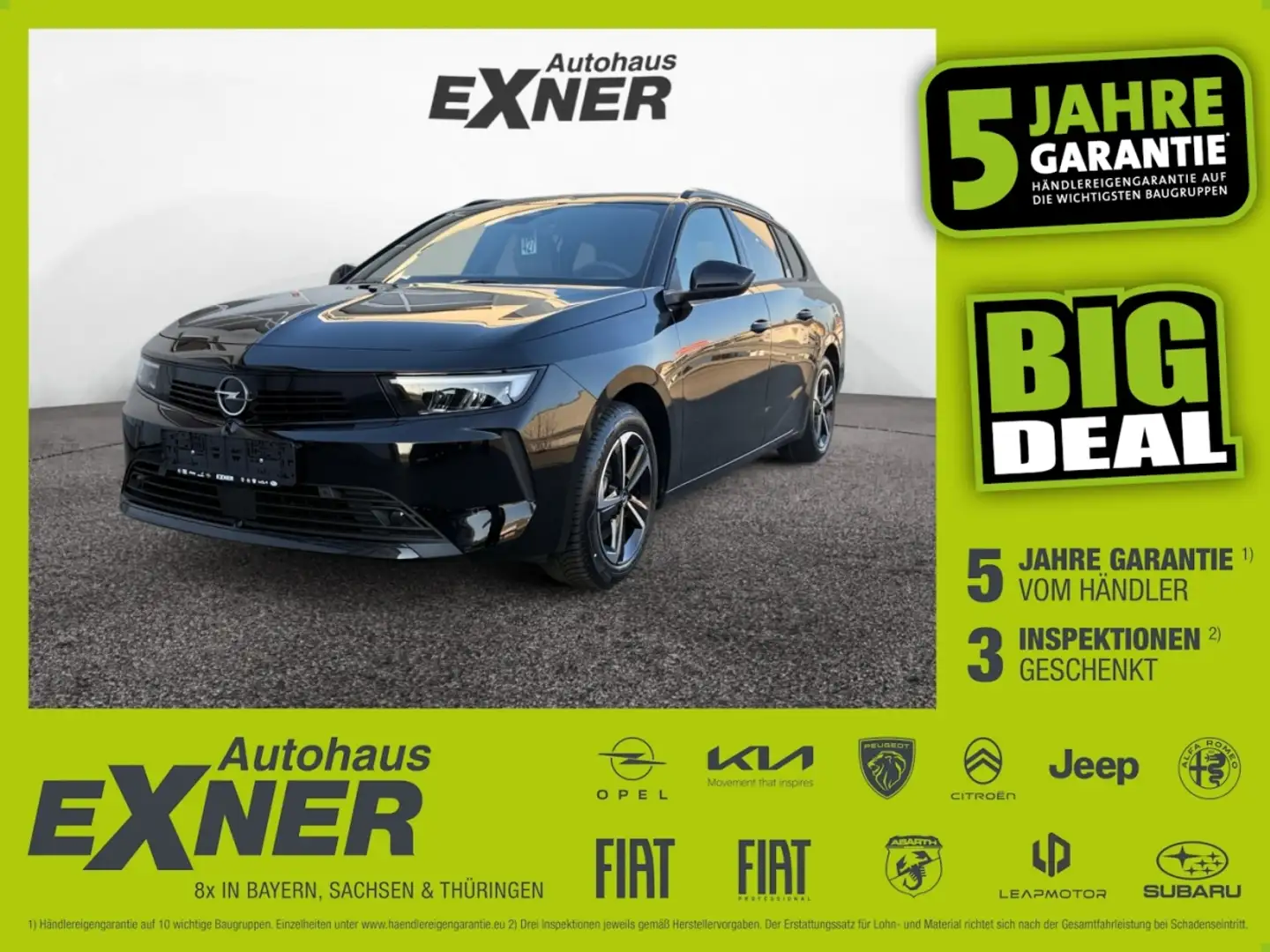 Opel Astra L Sportstourer 1.2 Turbo EDITION *AHK*LED Schwarz - 1