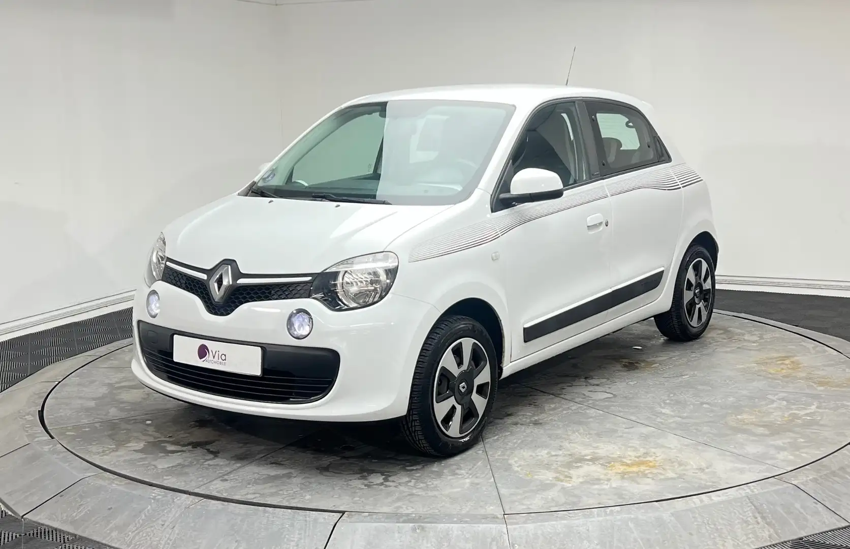 Renault Twingo 1.0 SCe 70 E6C Limited - 5P - 1ER MAIN - SUIVI COMPLET Blanc - 1