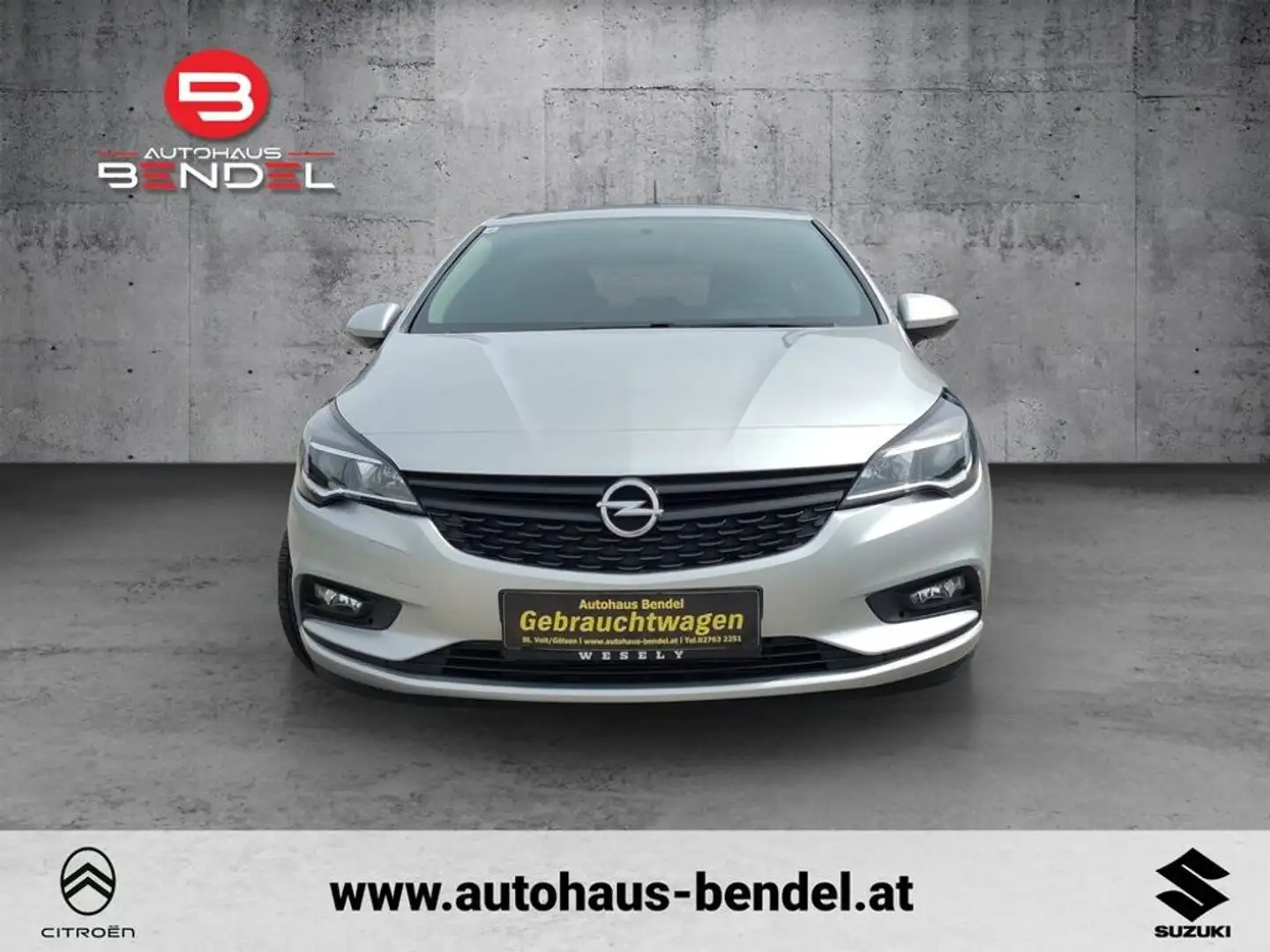 Opel Astra 1,0 Turbo Ecotec Direct Injection Grau - 2