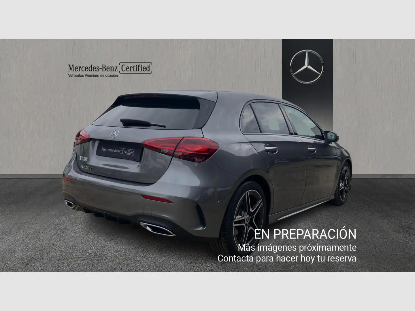 Mercedes-Benz A 200 d Gris - 2