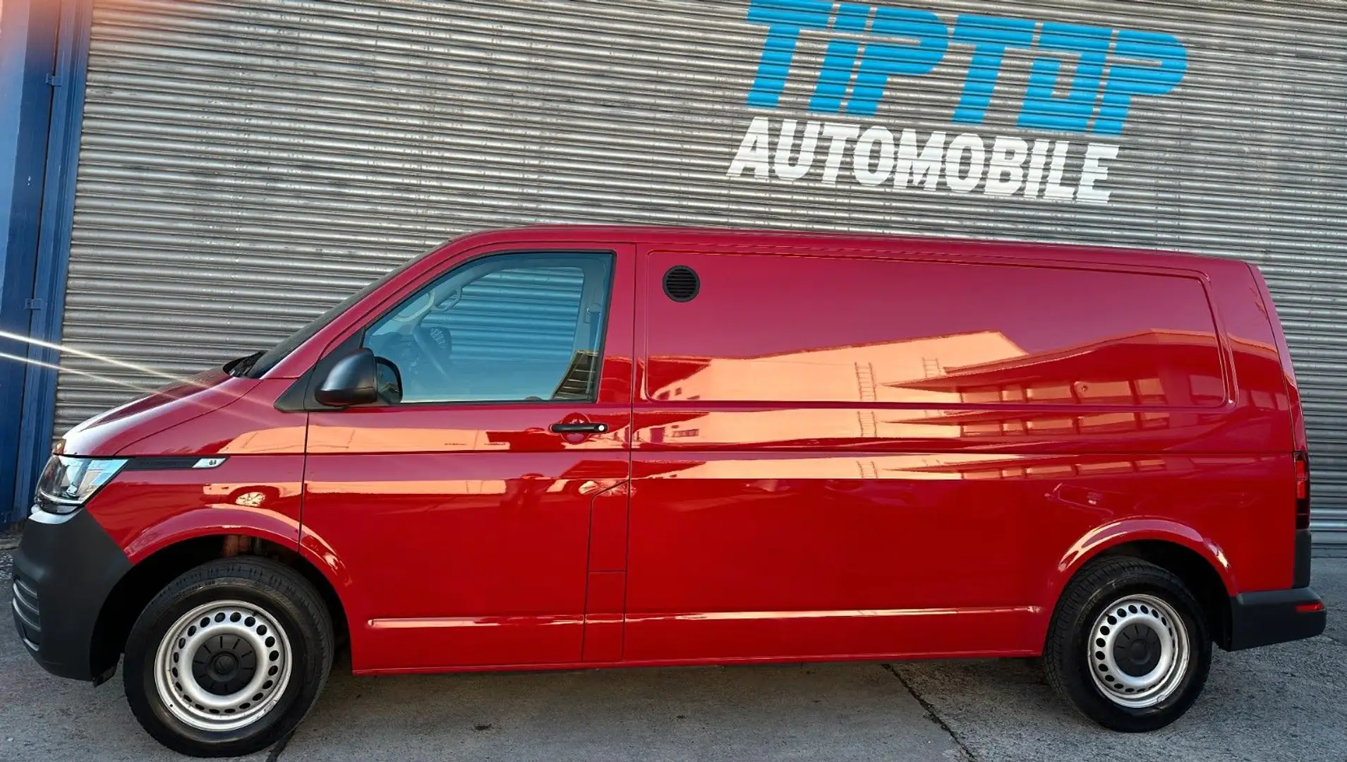 Volkswagen T6 Transporter T6.1 Transporter Kasten Lang *2xSORTIMO*KLIMA* Rot - 2