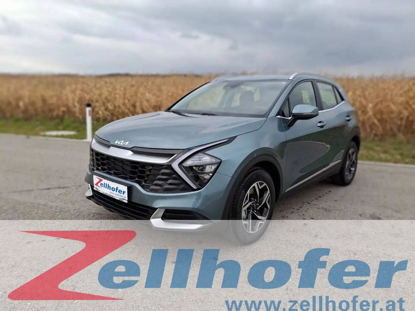 Kia Sportage 1,6 TGDI Silber Grijs - 1