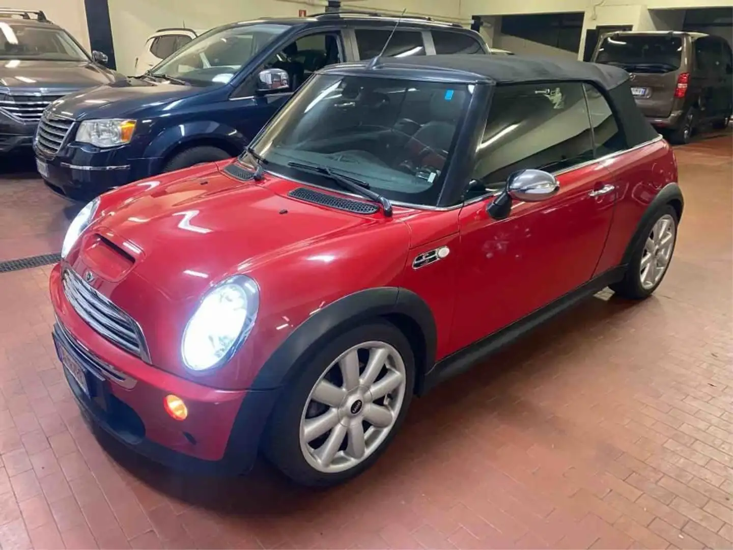 MINI Cooper S Cabrio Mini Cabrio 1.6 CAMBIO AUTOMATICO IMPIANTO GAS Rosso - 2