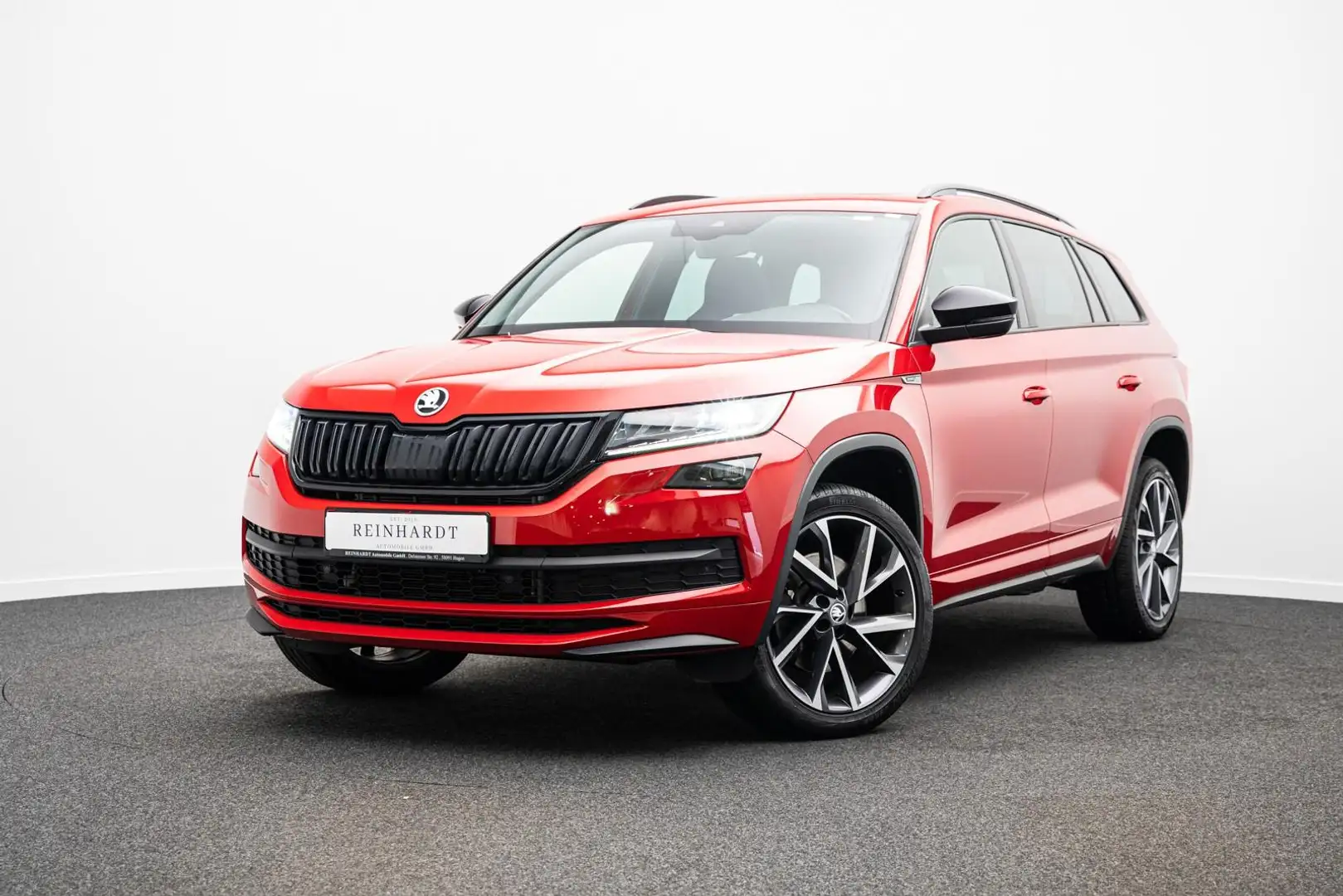 Skoda Kodiaq 2.0TDi SPORTLINE 4x4 ACC/PANO/CANTON/KAM. Roşu - 1